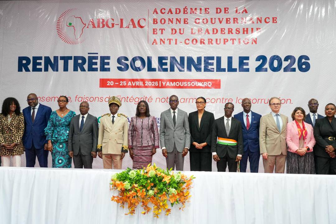 Rentrée solennelle de l’Académie de la Bonne Gouvernance et du Leadership Anti-Corruption