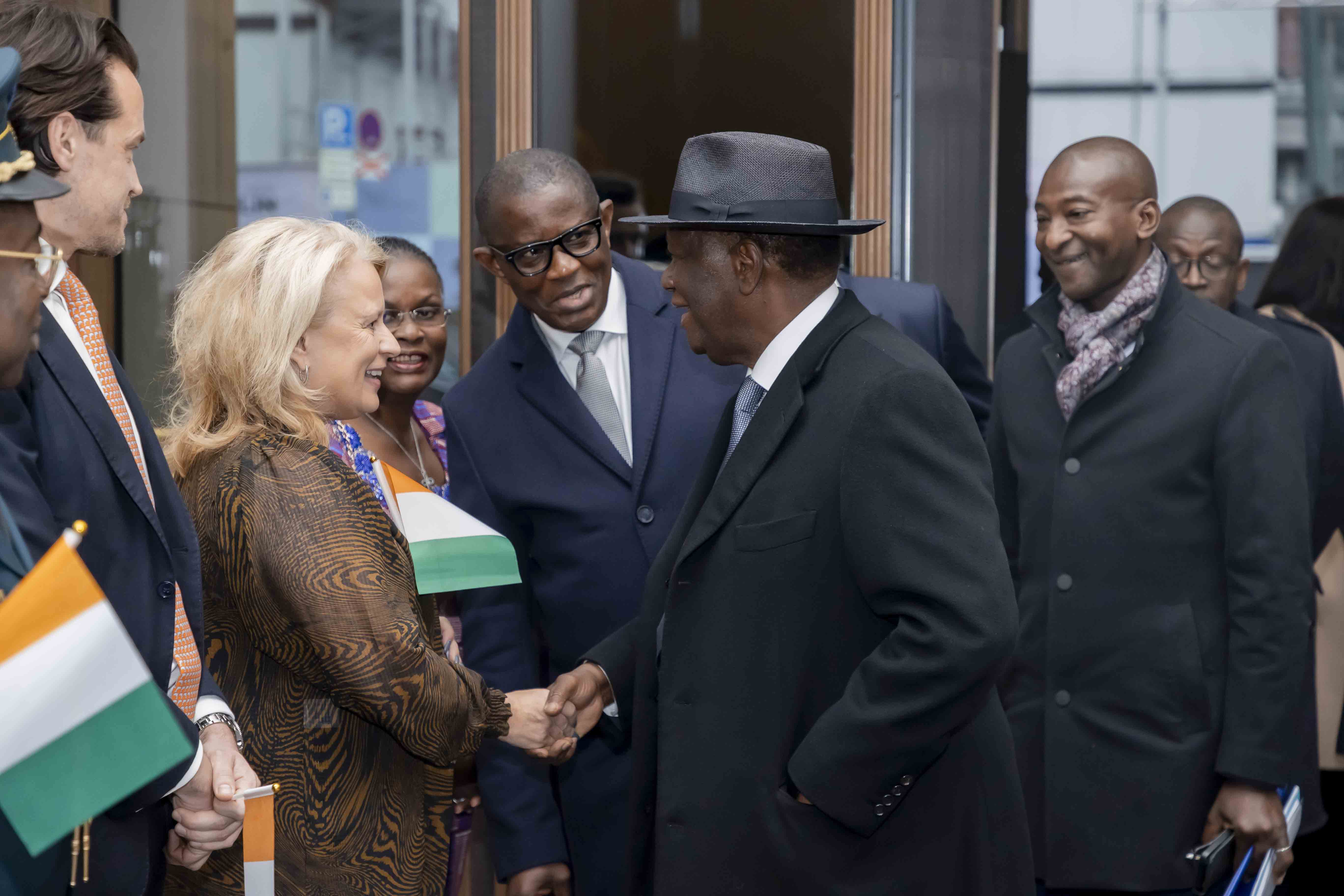 Alassane Ouattara en Allemagne pour le Compact avec l’Afrique du G20