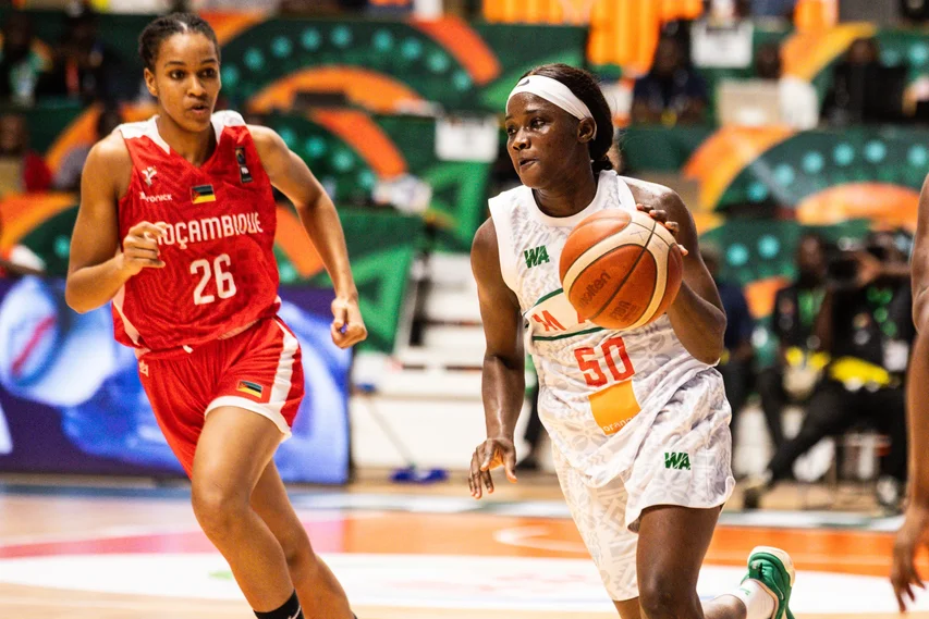 Afrobasket Dames: le Mali assure face au Mozambique (86-68) pour une place en demies