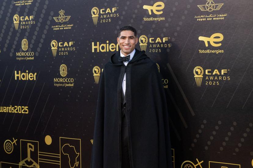 CAF Awards : Achraf Hakimi, élu Ballon d'or africain 2025