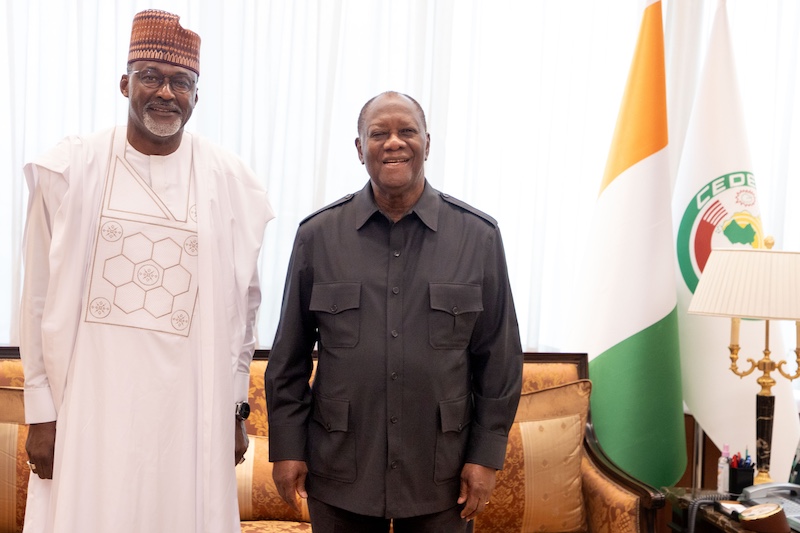 L’ambassadeur du Sénégal reçu à Abidjan par Alassane Ouattara