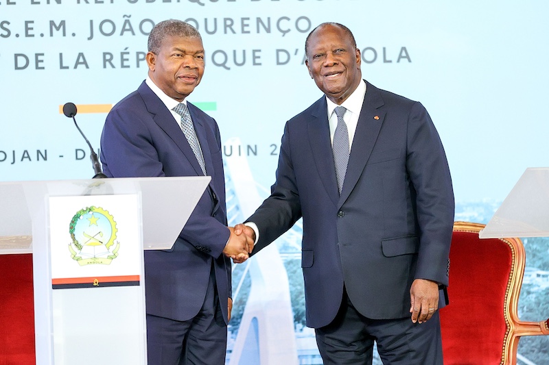 La Côte d'Ivoire et l'Angola déterminées à rehausser le niveau de leurs échanges commerciaux