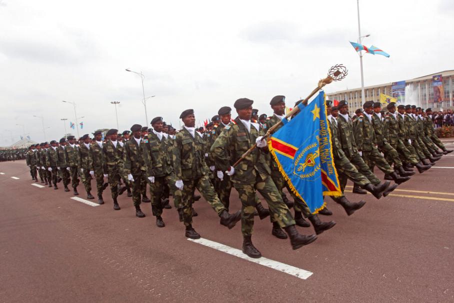 RDC : le salaire des militaires et policiers doublé