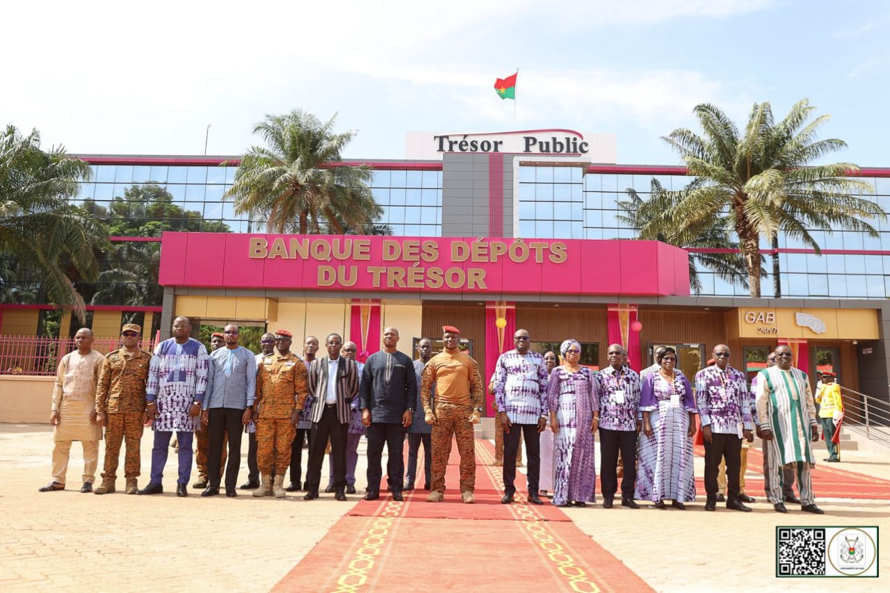 Burkina Faso : le capitaine Ibrahima Traoré lance officiellement la Banque des Dépôts du Trésor