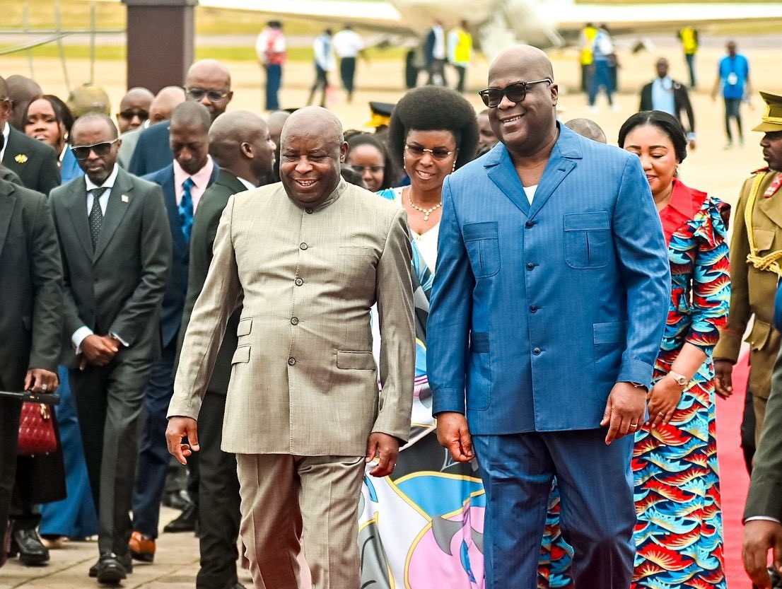 Le Président burundais Évariste Ndayishimiye en visite d’État en RDC