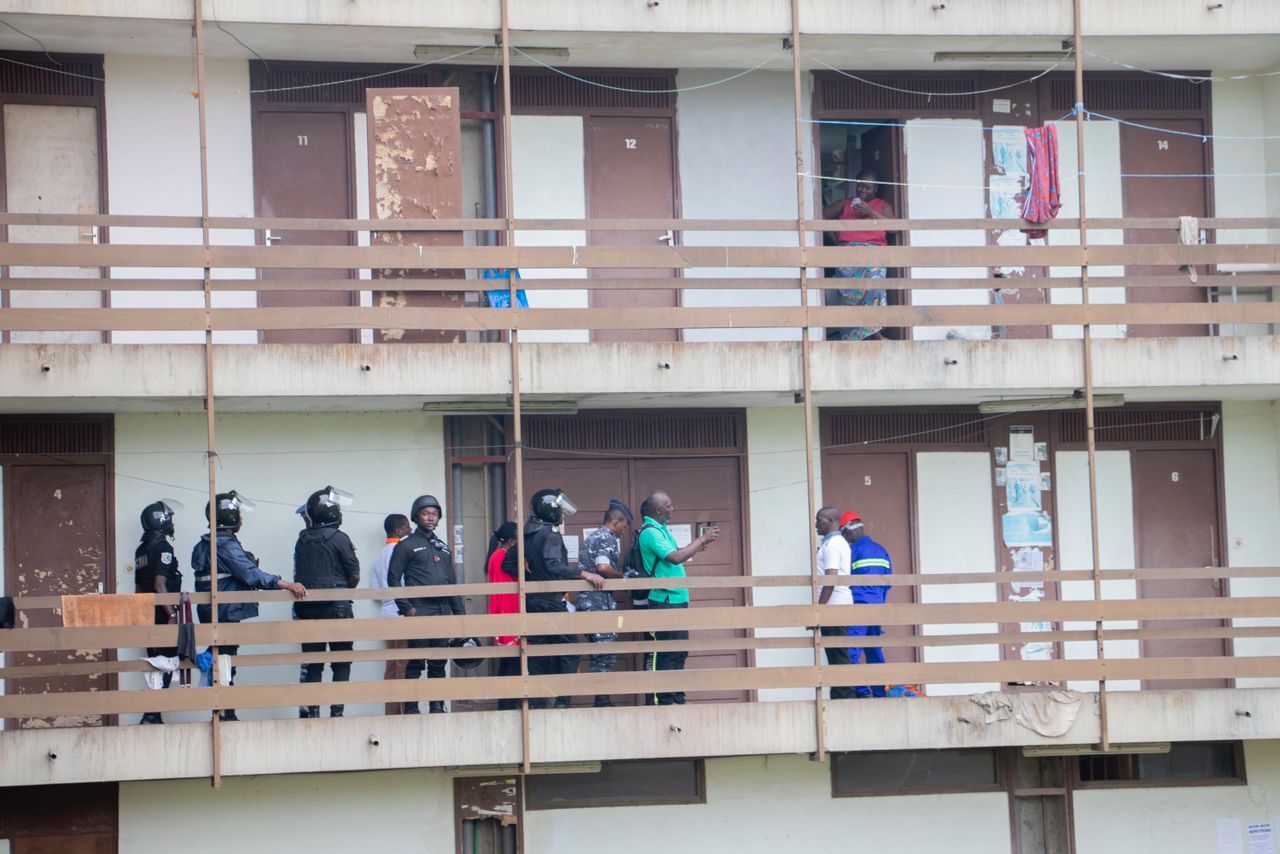 Début de libération des chambres et sites illégalement occupés sur le Campus de Cocody