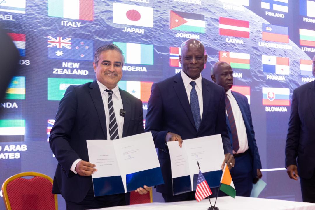 Côte d’Ivoire rejoint les accords Artemis et devient le 75e signataire