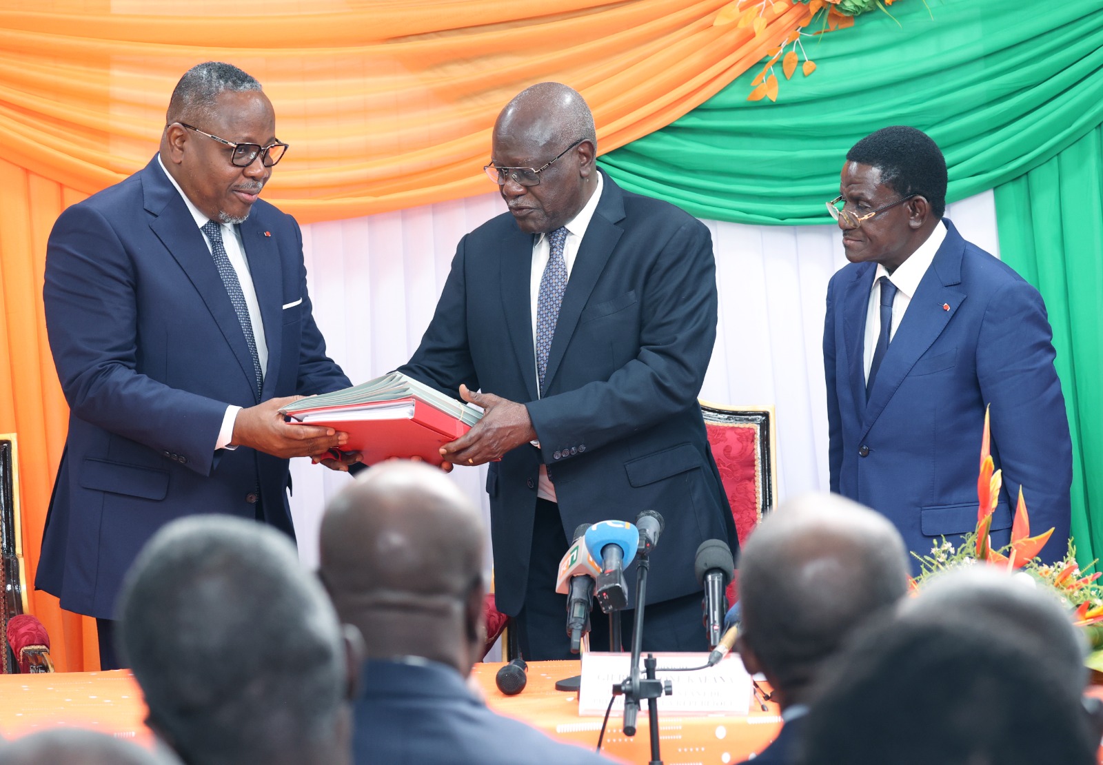 Coulibaly-Kuibiert prend fonction à la tête du Conseil d’État ivoirien