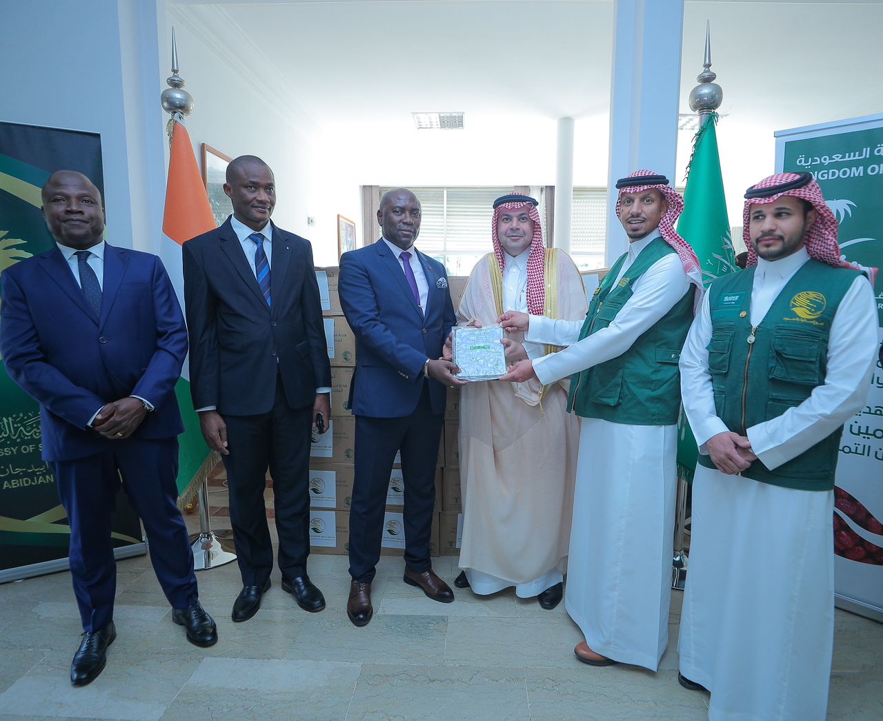Ramadan : 50 tonnes de dattes de l’Arabie Saoudite à la Côte d’Ivoire