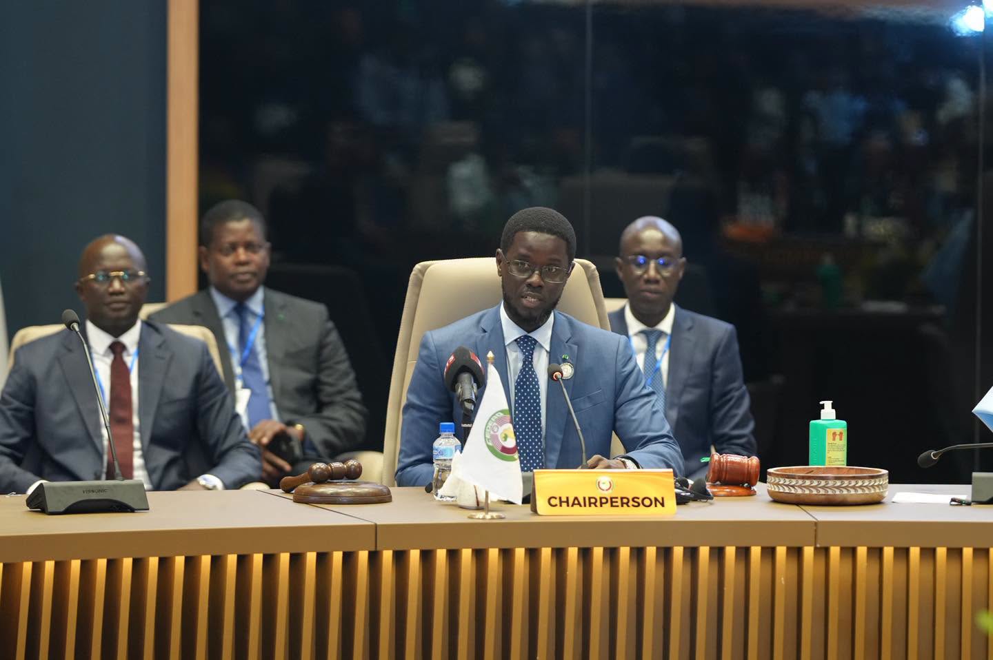 Le Sénégalais Bassirou Diomaye Faye, nouveau Président en exercice de la CEDEAO