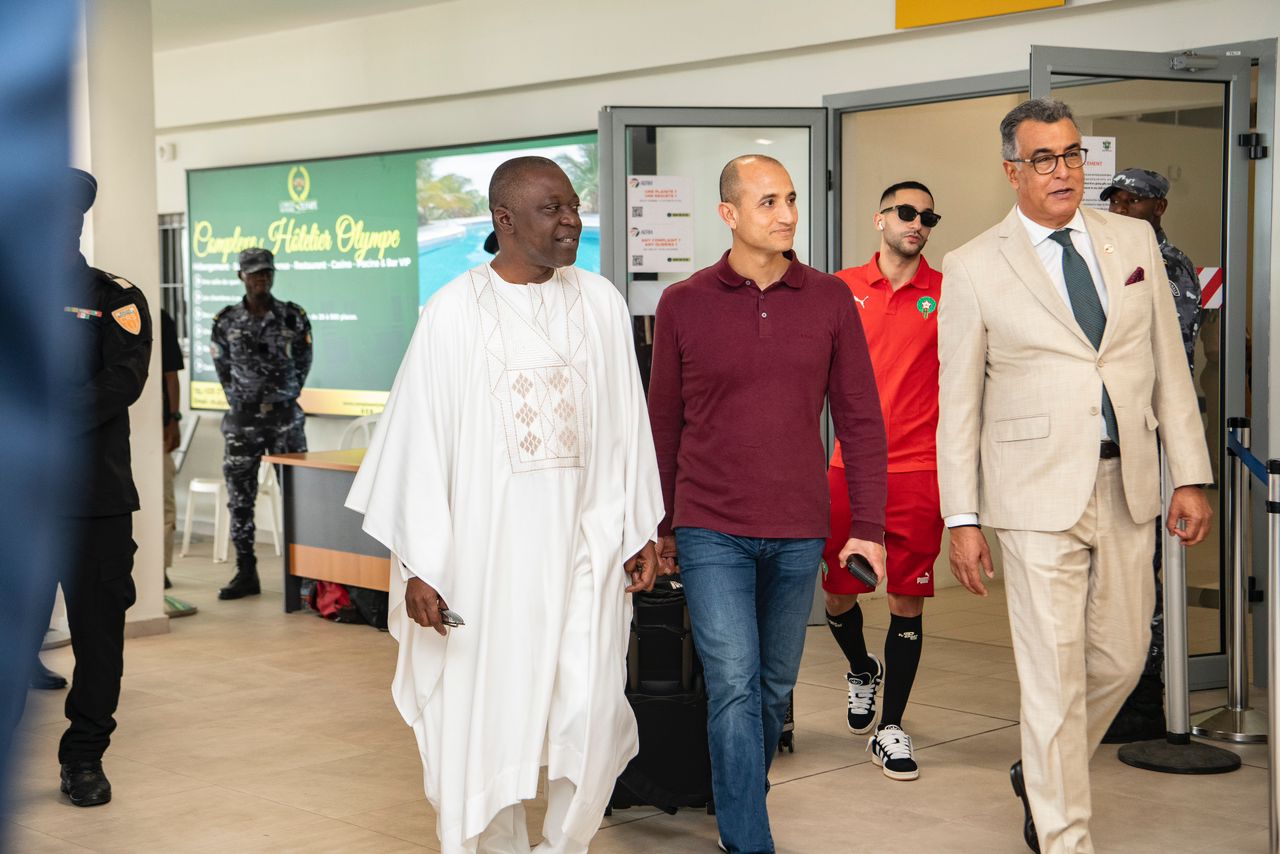 CAN Côte d’Ivoire 2023 : arrivée à Abidjan des équipes du Maroc et de la Guinée Bissau