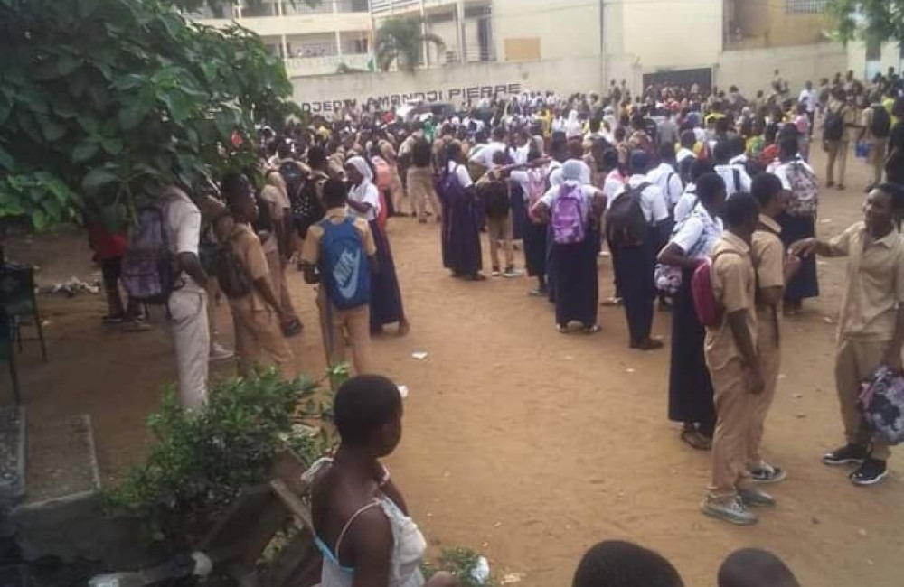 Côte d’Ivoire : les élèves délogés dans plusieurs écoles à Yopougon