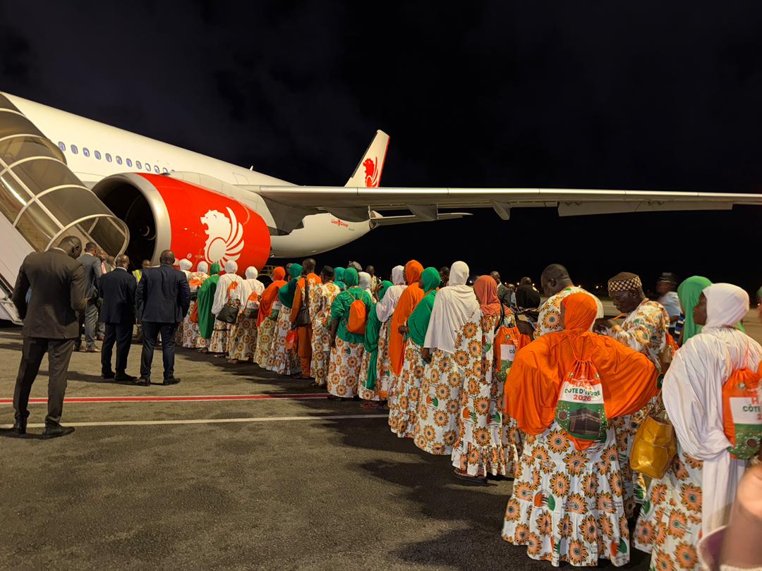 Hadj 2026 : départ du premier vol des pèlerins ivoiriens à la Mecque