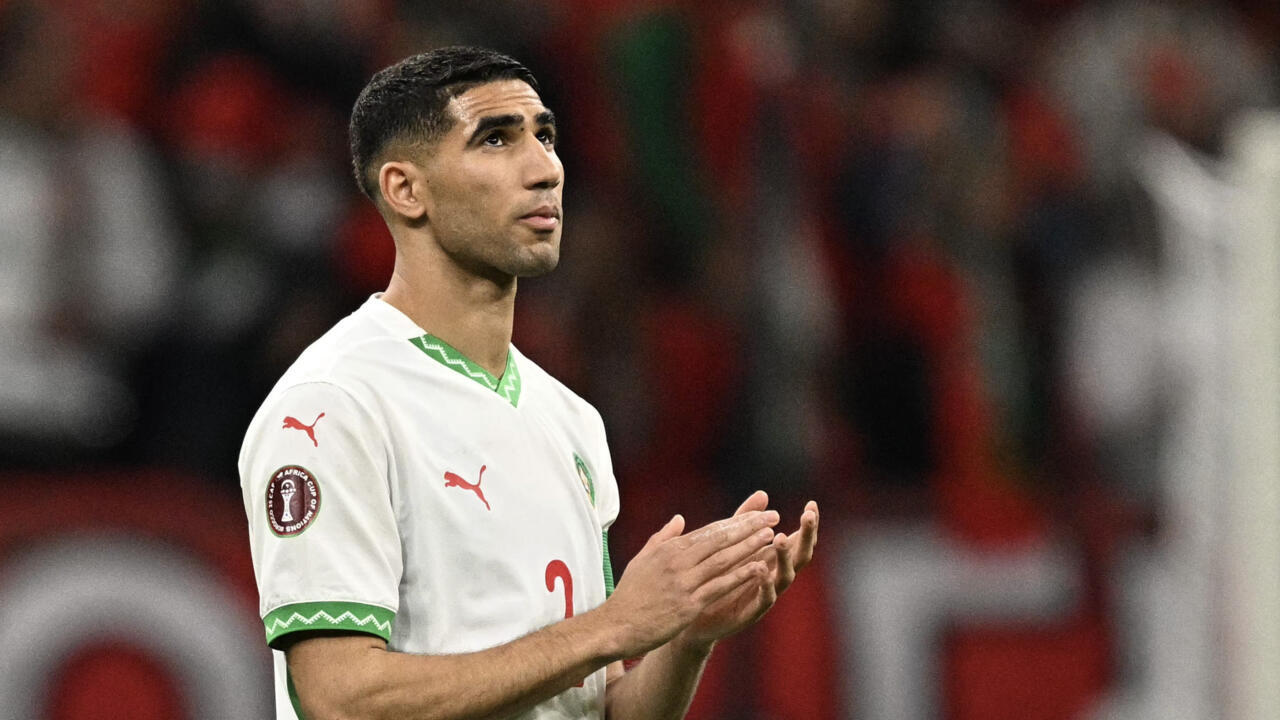 Maroc-Zambie: le retour d'Achraf Hakimi salué par 60.000 spectateurs