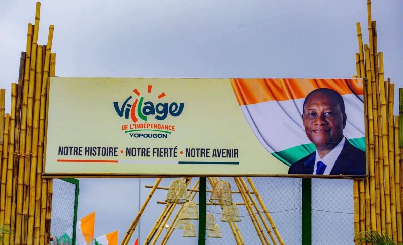 Ouattara loue « l'énergie de la jeunesse » et « la diversité » de Yopougon érigée en vitrine nationale