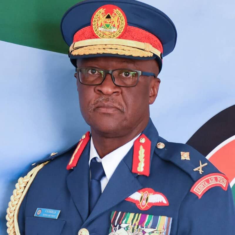 Kenya: 3 jours de deuil national après la mort du général Ogolla, chef d'Etat-major des armées