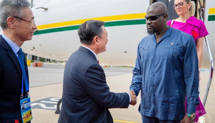 Guinée : arrivée à Pékin du Général Mamadi Doumbouya