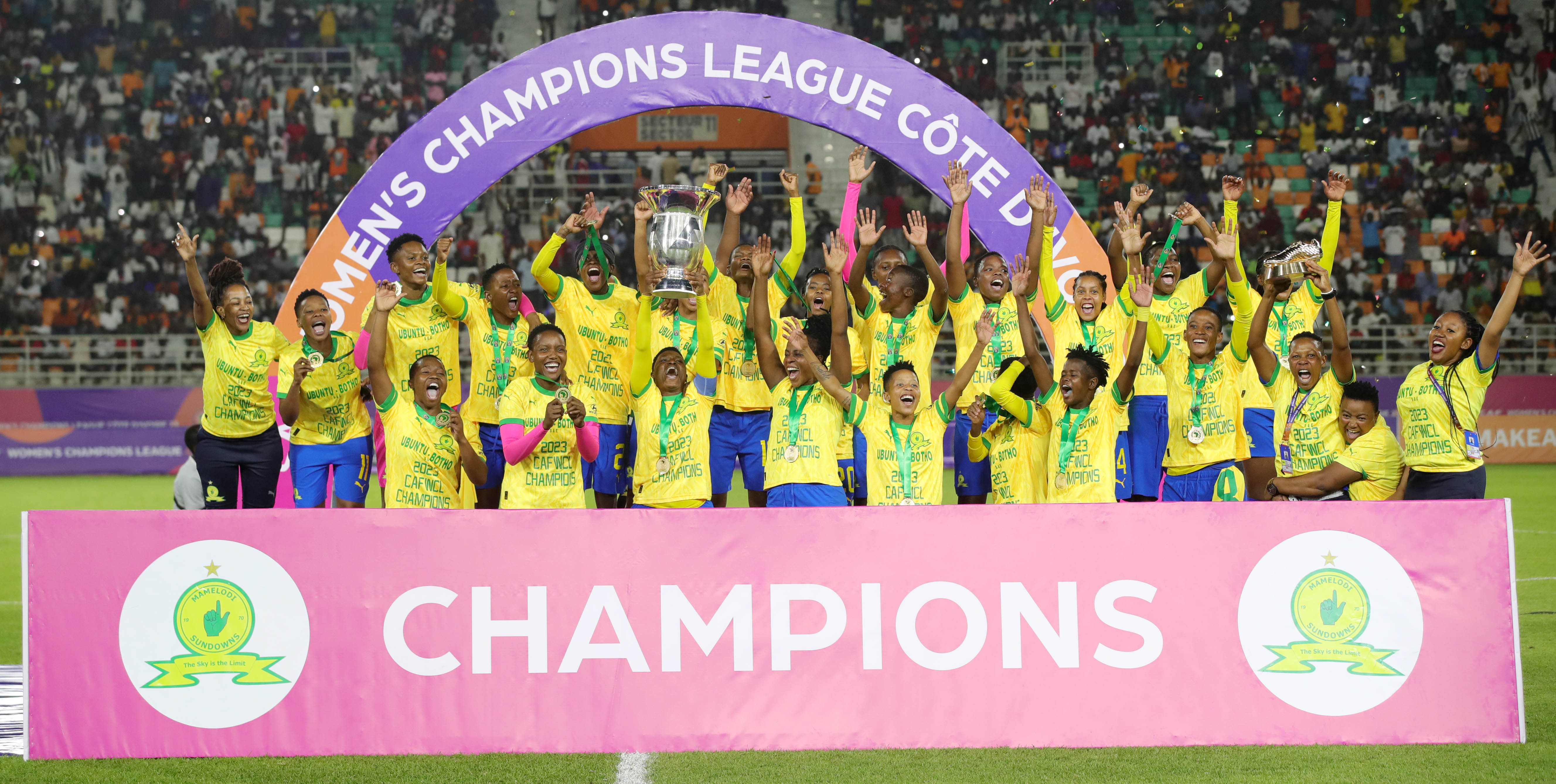 Mamelodi Sundowns FC de l'Afrique du Sud au sommet du football féminin africain
