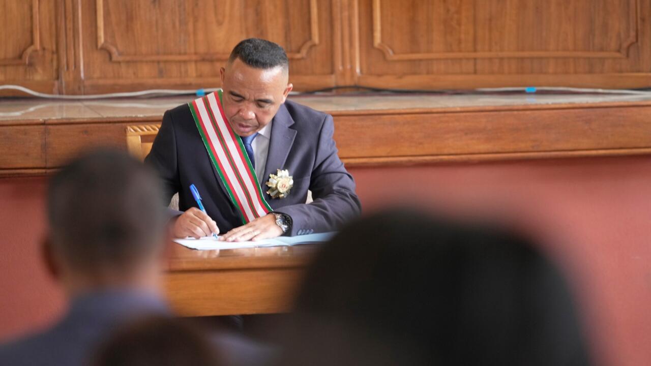Madagascar: prestation de serment du colonel Michael Randrianirina