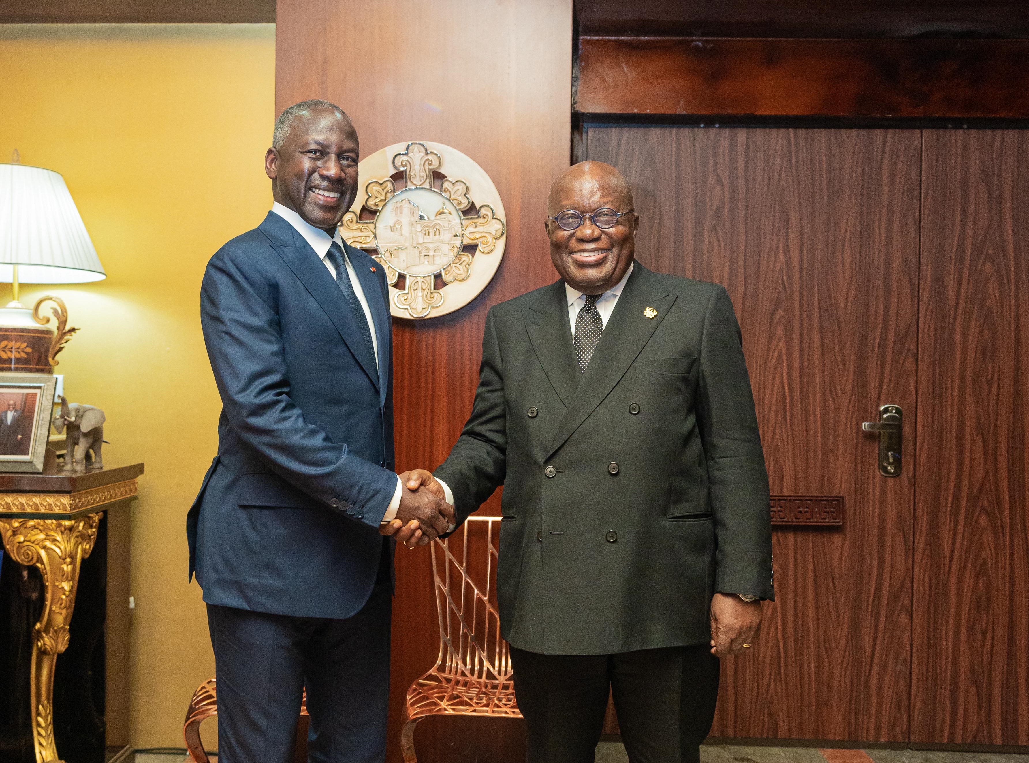 Diplomatie parlementaire : Adama Bictogo reçu à Accra le président Nana Akufo-Addo
