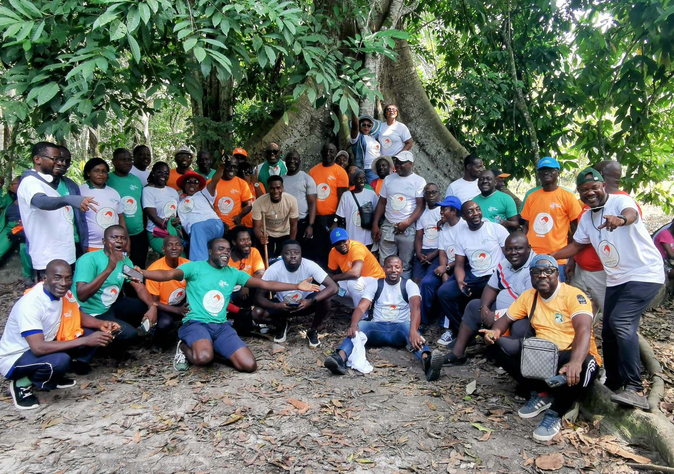 Divertissement : l’ONG ‘’Confrères Journalistes’’ en immersion au Domaine Bini
