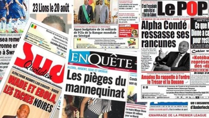 Médias: une journée ‘’sans presse’’ décrétée au Sénégal