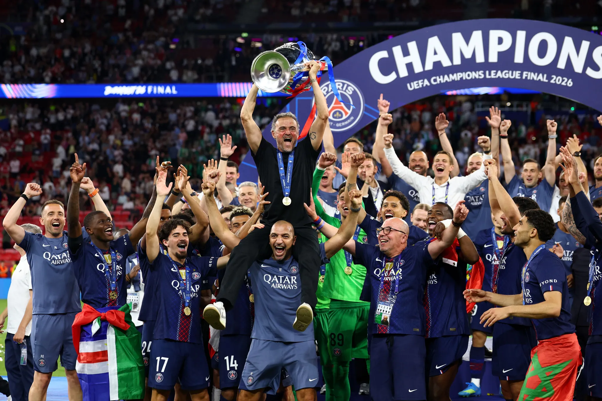 Football : le PSG conserve sa couronne de champion d'Europe