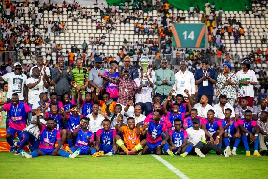 Football: le RCA enlève la 58è coupe nationale de Côte d’Ivoire face à l’Asec (1-0)
