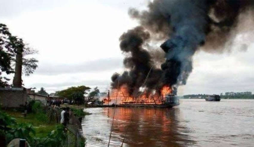 RD Congo : au moins 143 pertes en vies humaines dans l'incendie d'une embarcation