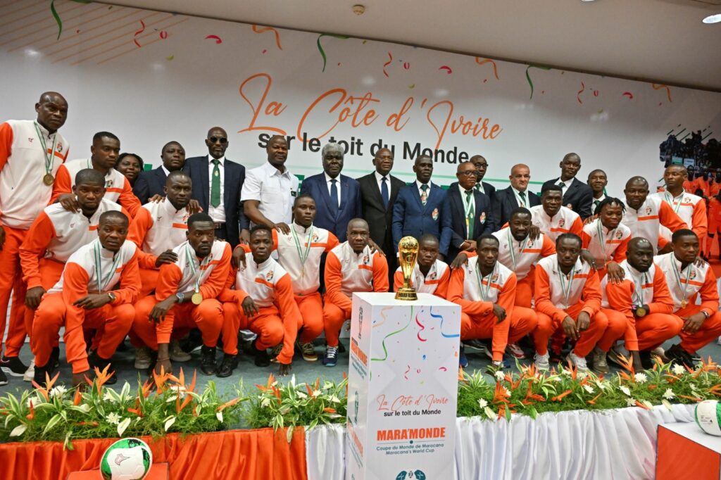 Mara'Monde 2024: les champions du monde récompensés par le Président Ouattara