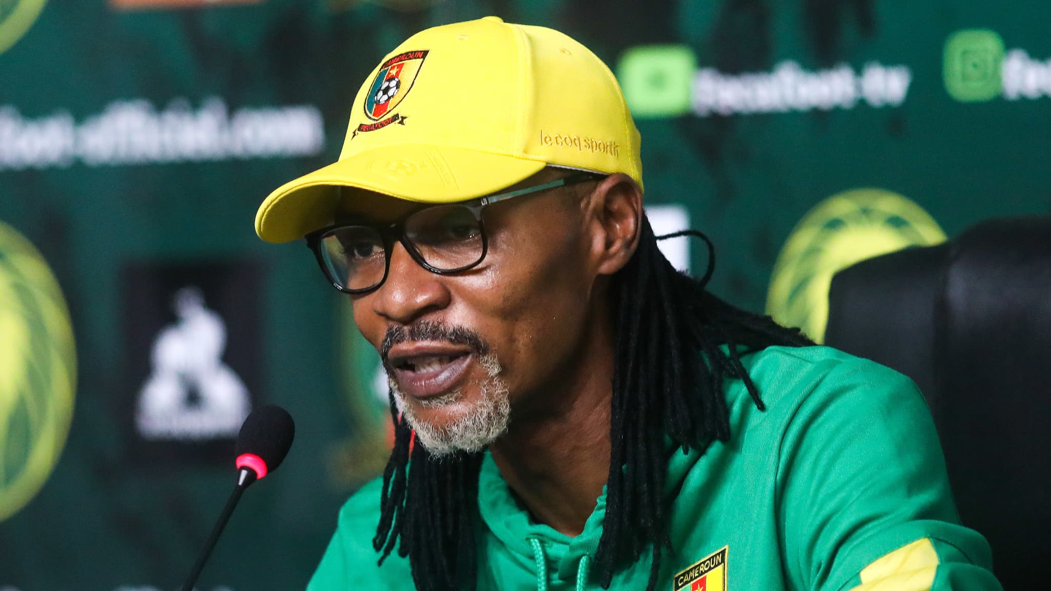 CAN 2023/8è de finale: Song appelle ses poulains à tout mettre en œuvre pour gagner le Nigeria