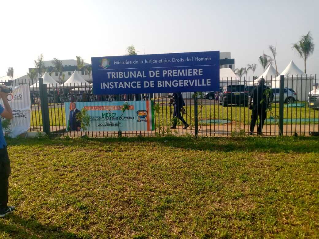 Côte d'Ivoire: ouverture du Tribunal de Première Instance de Bingerville