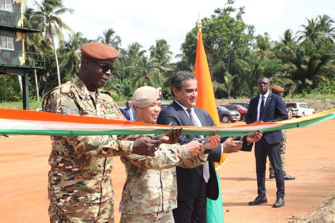 Les Etats-Unis dotent les Forces spéciales ivoiriennes d’un nouveau champ de tir de 300 mètres