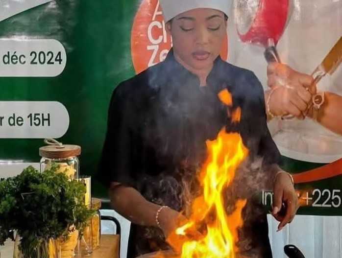 La cheffe ivoirienne Zeinab Bancé en quête d'un Record Guiness  pour la « gloire »